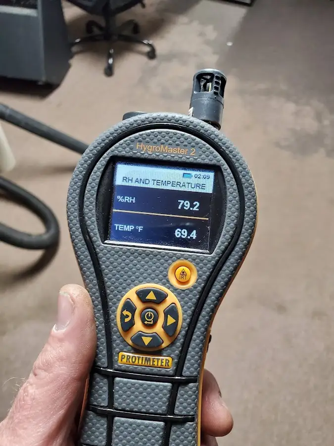 Moisture meter humidity assessment for Fire & Smoke Damage Restoration in Raymore